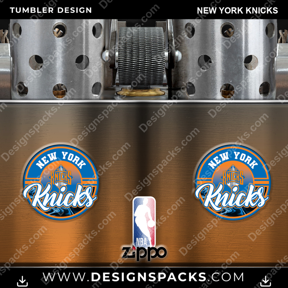 Basketball Zippo Lighter New York Knicks NBA Basketball Tumbler Digital Wrap Design Download