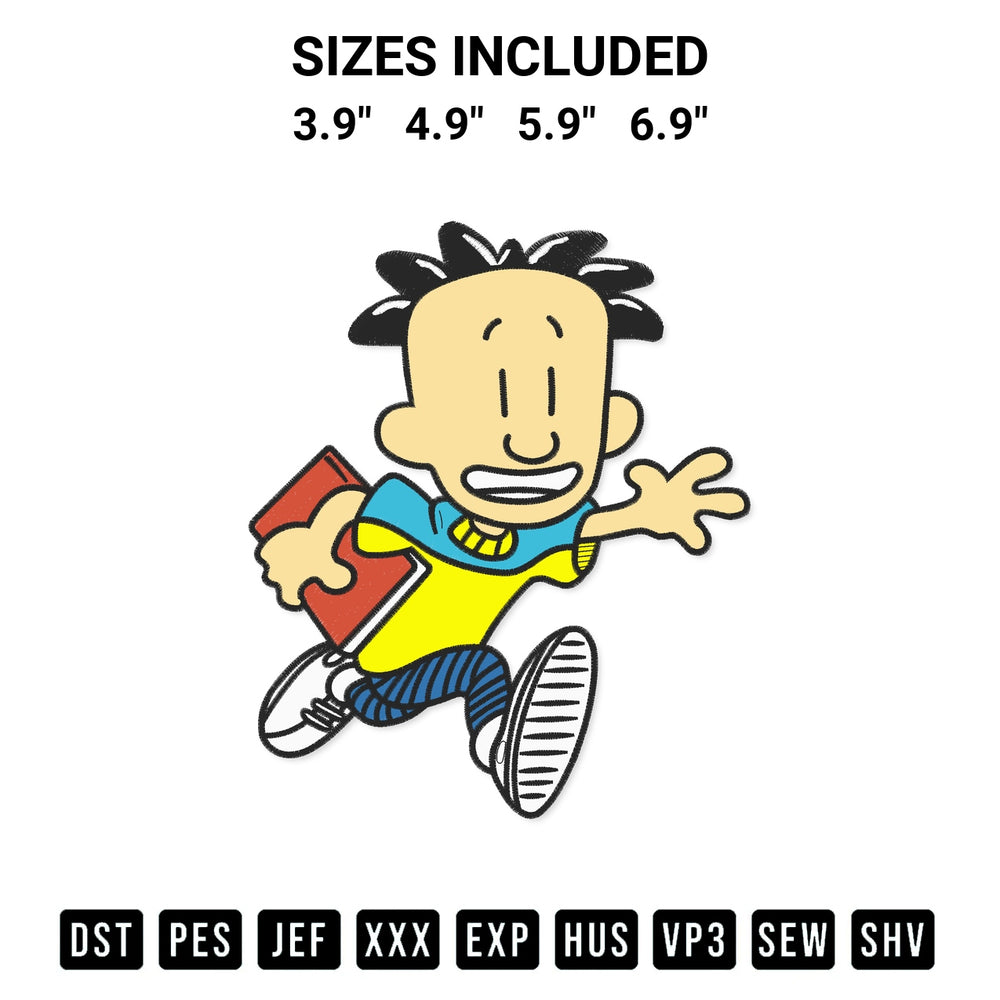 Looking for the perfect pattern? Download the Big Nate Embroidery Design embroidery design today at Designspacks.com. Crisp, clean stitching guaranteed. Available sizes: 3.9", 4.9", 5.9", 6.9".