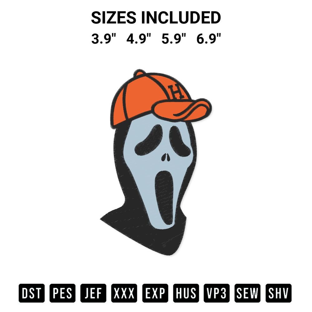 Stitch like a pro with the Houston Astros Scream Face Embroidery Design embroidery pattern from Designspacks.com. High-quality digital machine embroidery file. Available sizes: 3.9", 4.9", 5.9", 6.9".