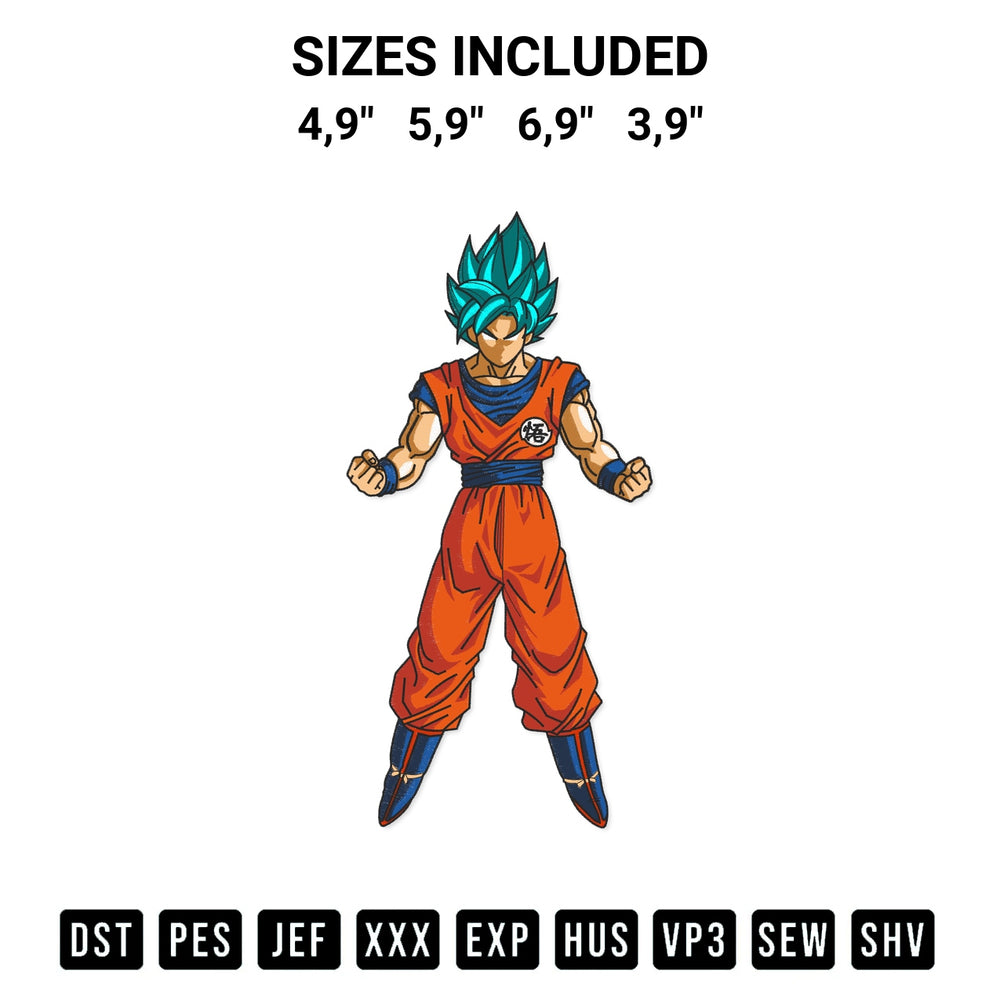 Download the Goku Gohan Vegeta Frieza Dragon Ball Logo Embroidery Design machine embroidery design exclusively at Designspacks.com. Premium digitized pattern for apparel and DIY crafts. Available sizes: 4,9", 5,9", 6,9", 3,9".