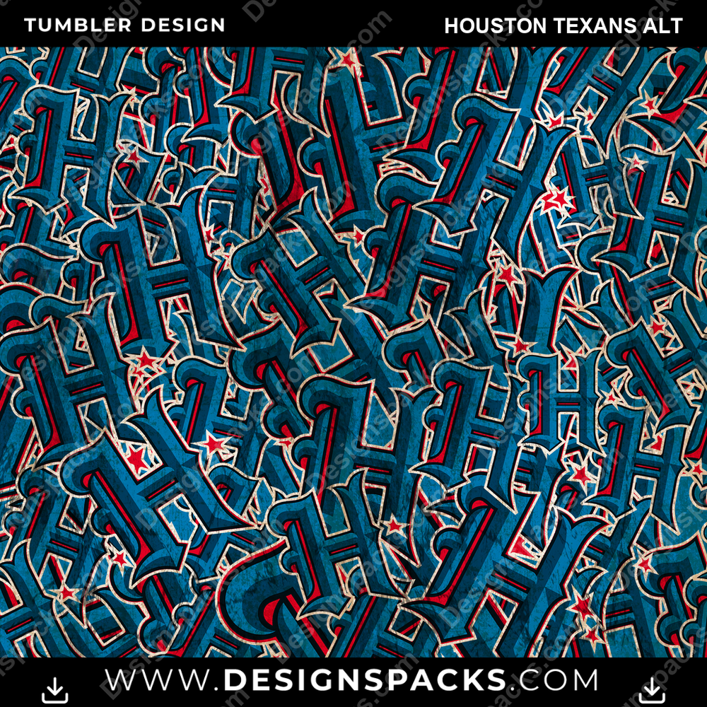 Football Logo BG Houston Texans Alt NFL Football Tumbler Digital Wrap Design Download