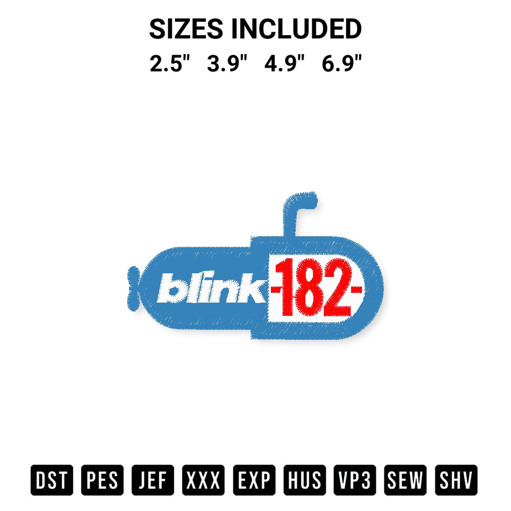 Add a unique touch to your apparel with the Oceangate Submarine Blink 182 Embroidery Design embroidery file. Premium instant download available now on Designspacks.com. Available sizes: 2.5", 3.9", 4.9", 6.9".
