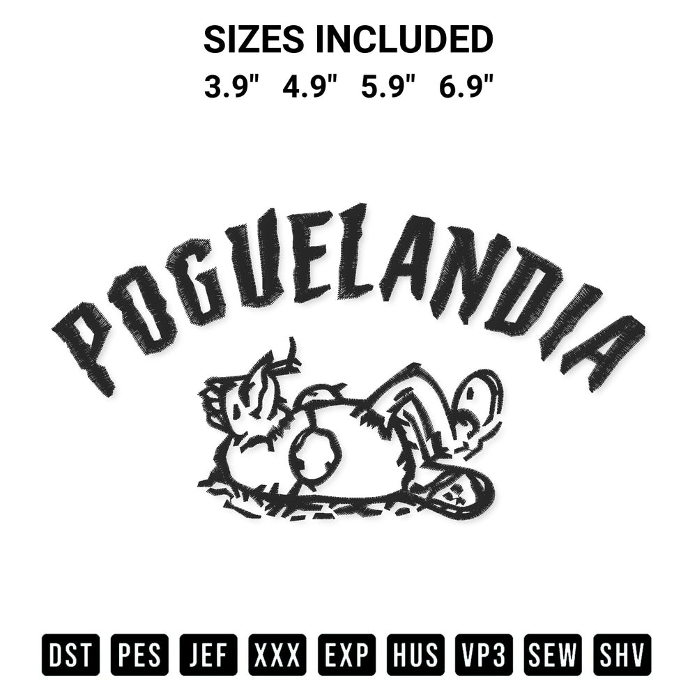 Elevate your next project with our Outer Banks Poguelandia Embroidery Design embroidery file. Shop high-quality digital patterns instantly at Designspacks.com. Available sizes: 3.9", 4.9", 5.9", 6.9".