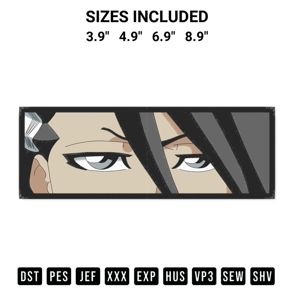 Download the Byakuya Kuchiki Bleach Embroidery Design machine embroidery design exclusively at Designspacks.com. Premium digitized pattern for apparel and DIY crafts. Available sizes: 3.9", 4.9", 6.9", 8.9".