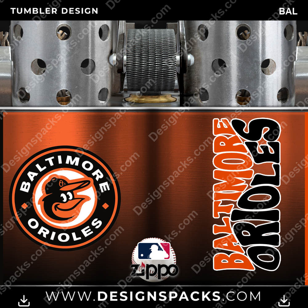 Baseball Zippo Lighter BAL Tumbler Digital Wrap Design