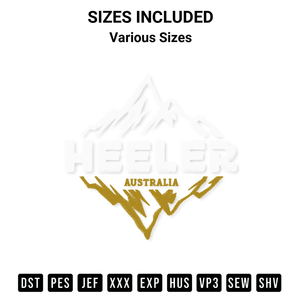 Looking for the perfect pattern? Download the Heeler Australia 2 Embroidery Design embroidery design today at Designspacks.com. Crisp, clean stitching guaranteed. Available sizes: Various Sizes.
