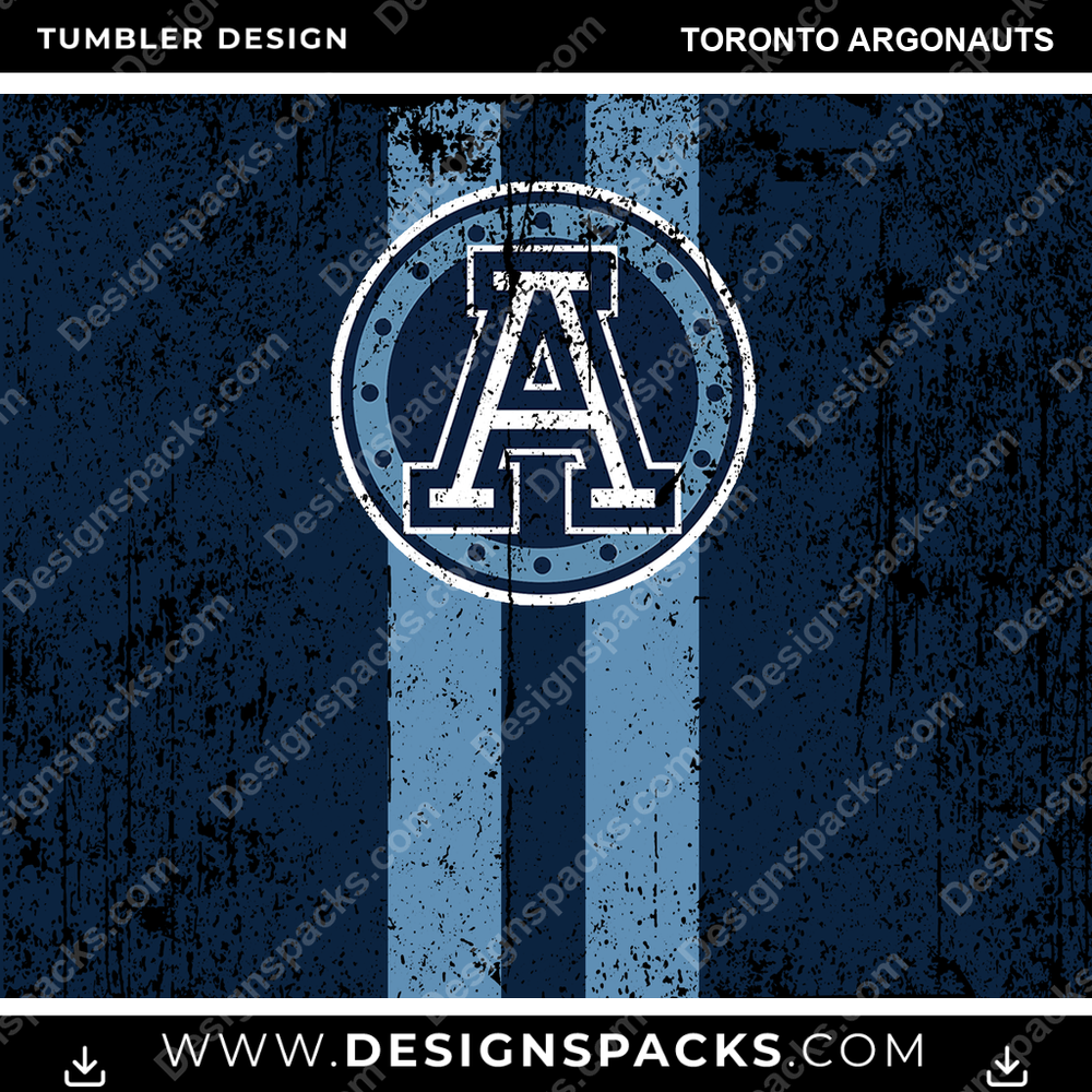 Canada Football Grunge Toronto Argonauts CFL Canada Tumbler Digital Wrap Design Download