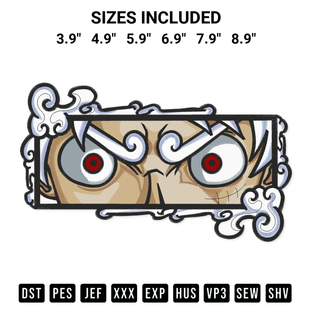 Download the Luffy G5 Top Embroidery Design machine embroidery design exclusively at Designspacks.com. Premium digitized pattern for apparel and DIY crafts. Available sizes: 3.9", 4.9", 5.9", 6.9", 7.9", 8.9".