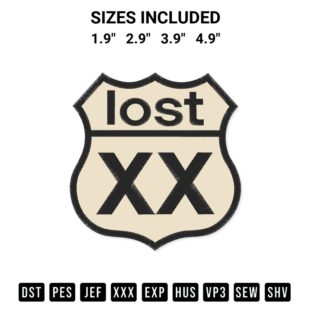 Discover the perfect addition to your crafting collection: Mgk Lost Xx Embroidery Design embroidery file. Instantly available at Designspacks.com. Available sizes: 1.9", 2.9", 3.9", 4.9".