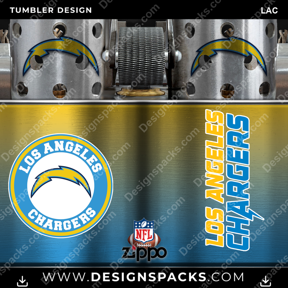 Football Zippo Lighter LAC Tumbler Digital Wrap Design