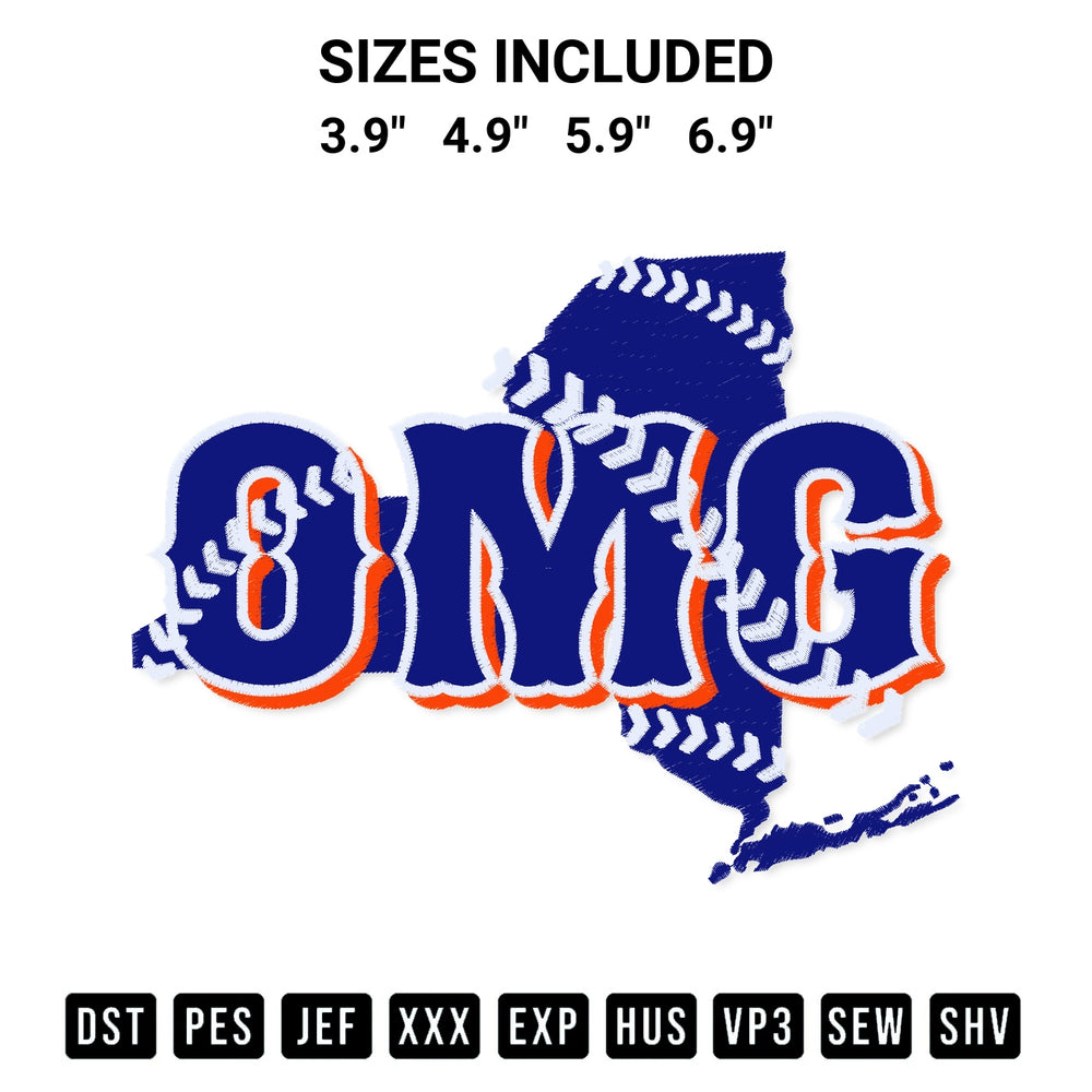 Elevate your next project with our Says Omg Baseball Lovers Embroidery Design embroidery file. Shop high-quality digital patterns instantly at Designspacks.com. Available sizes: 3.9", 4.9", 5.9", 6.9".