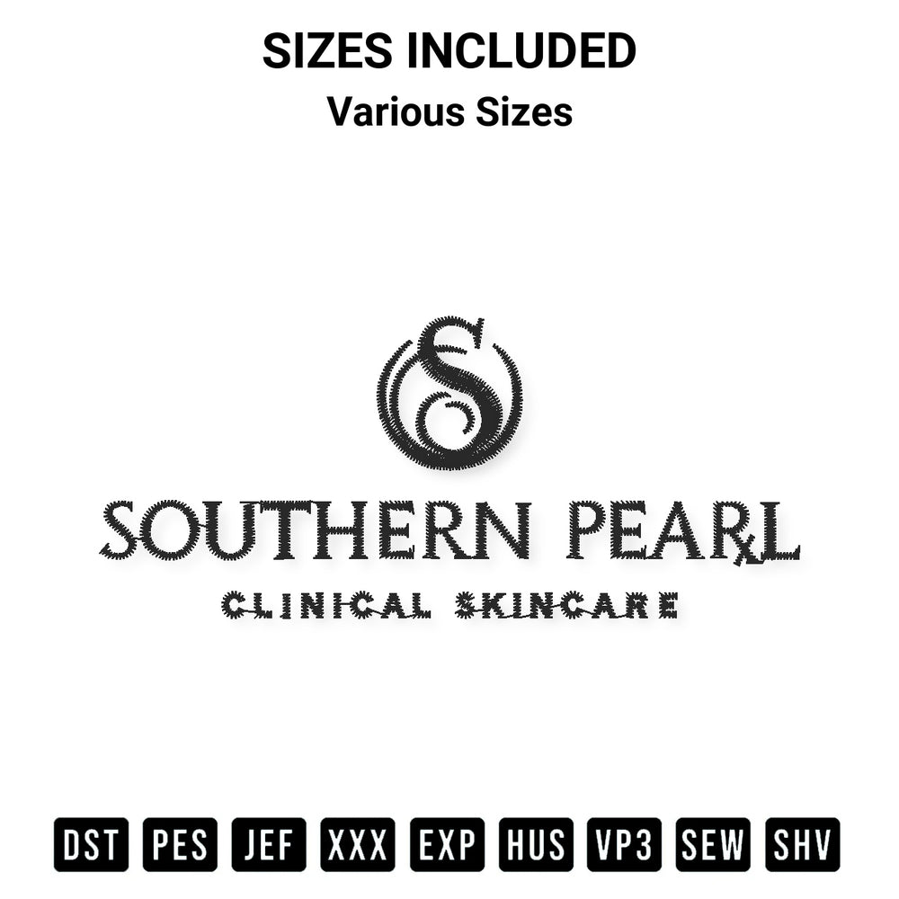 Create amazing crafts with the Southern Pearl Clinical Skilncare Embroidery Design embroidery file. High-quality digital download from Designspacks.com, perfect for beginners and pros. Available sizes: Various Sizes.
