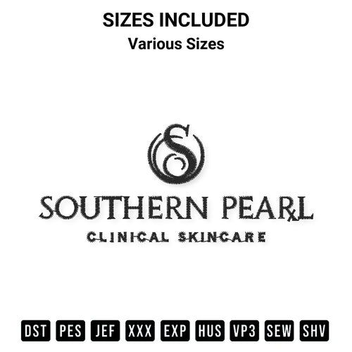 Create amazing crafts with the Southern Pearl Clinical Skilncare Embroidery Design embroidery file. High-quality digital download from Designspacks.com, perfect for beginners and pros. Available sizes: Various Sizes.
