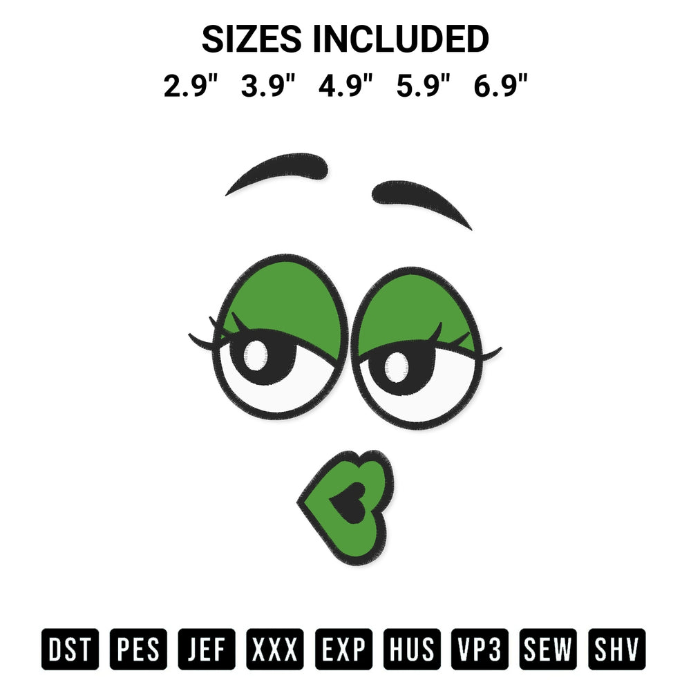 Download the M And Ms Candy Face 2 Embroidery Design machine embroidery design exclusively at Designspacks.com. Premium digitized pattern for apparel and DIY crafts. Available sizes: 2.9", 3.9", 4.9", 5.9", 6.9".