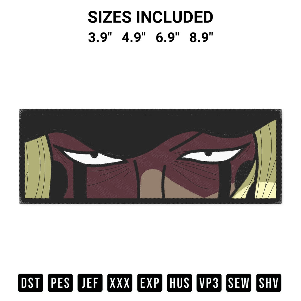 Elevate your next project with our Doc Q One Piece Embroidery Design embroidery file. Shop high-quality digital patterns instantly at Designspacks.com. Available sizes: 3.9", 4.9", 6.9", 8.9".