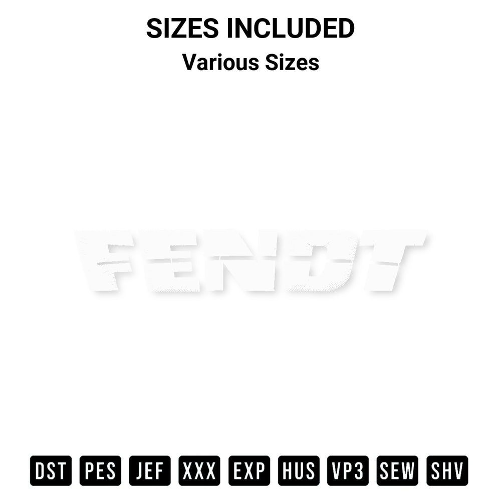 Elevate your next project with our Fend Embroidery Design embroidery file. Shop high-quality digital patterns instantly at Designspacks.com. Available sizes: Various Sizes.