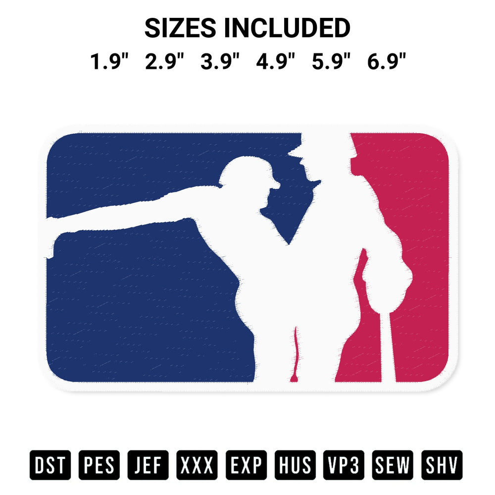 Transform your fabrics with the Los Angeles Dodgers Bump Logo Embroidery Design embroidery design. Instant access to premium digitized patterns at Designspacks.com. Available sizes: 1.9", 2.9", 3.9", 4.9", 5.9", 6.9".