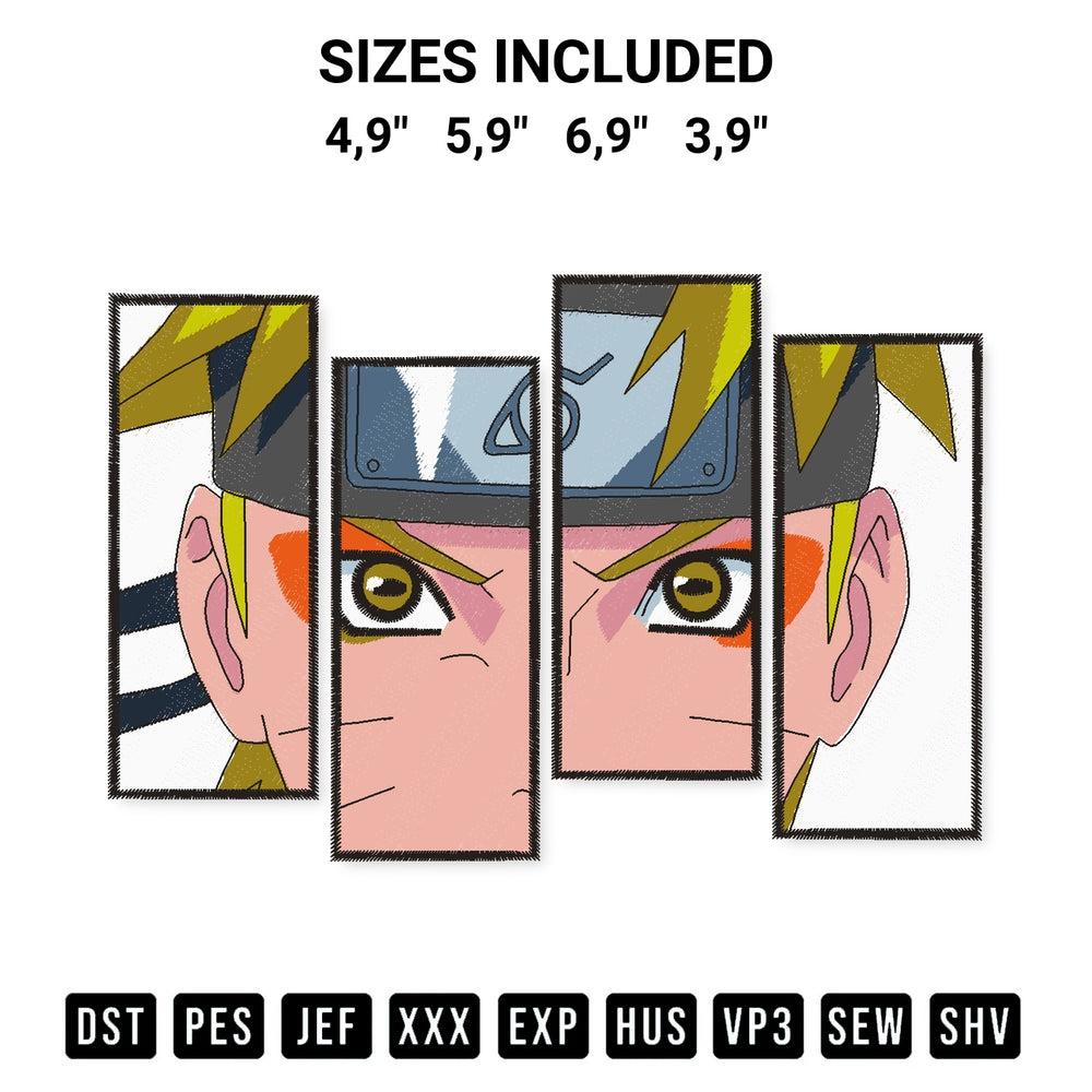 Download the Sage Mode Naruto Face Logo Embroidery Design machine embroidery design exclusively at Designspacks.com. Premium digitized pattern for apparel and DIY crafts. Available sizes: 4,9", 5,9", 6,9", 3,9".