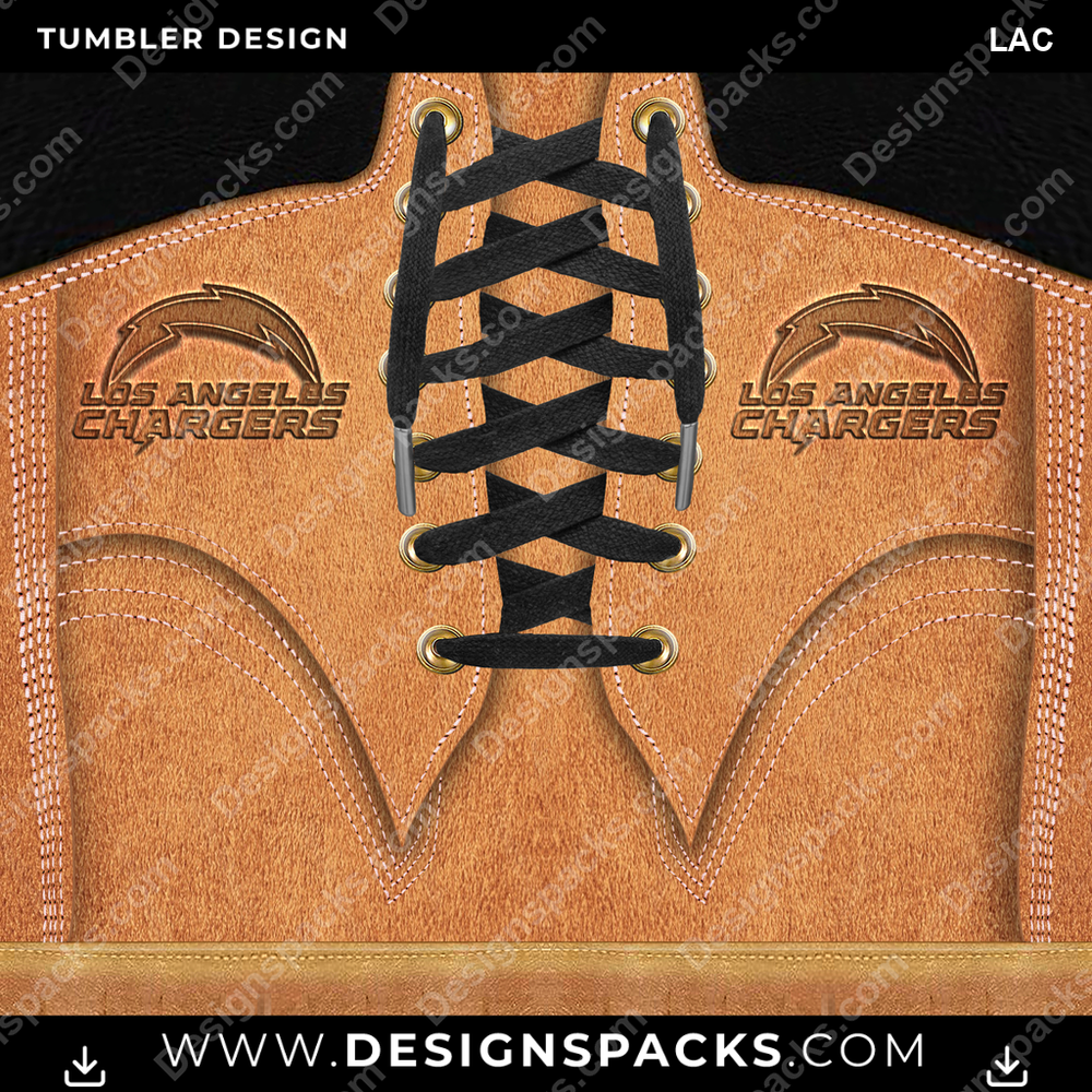 Football Boot LAC Tumbler Digital Wrap Design