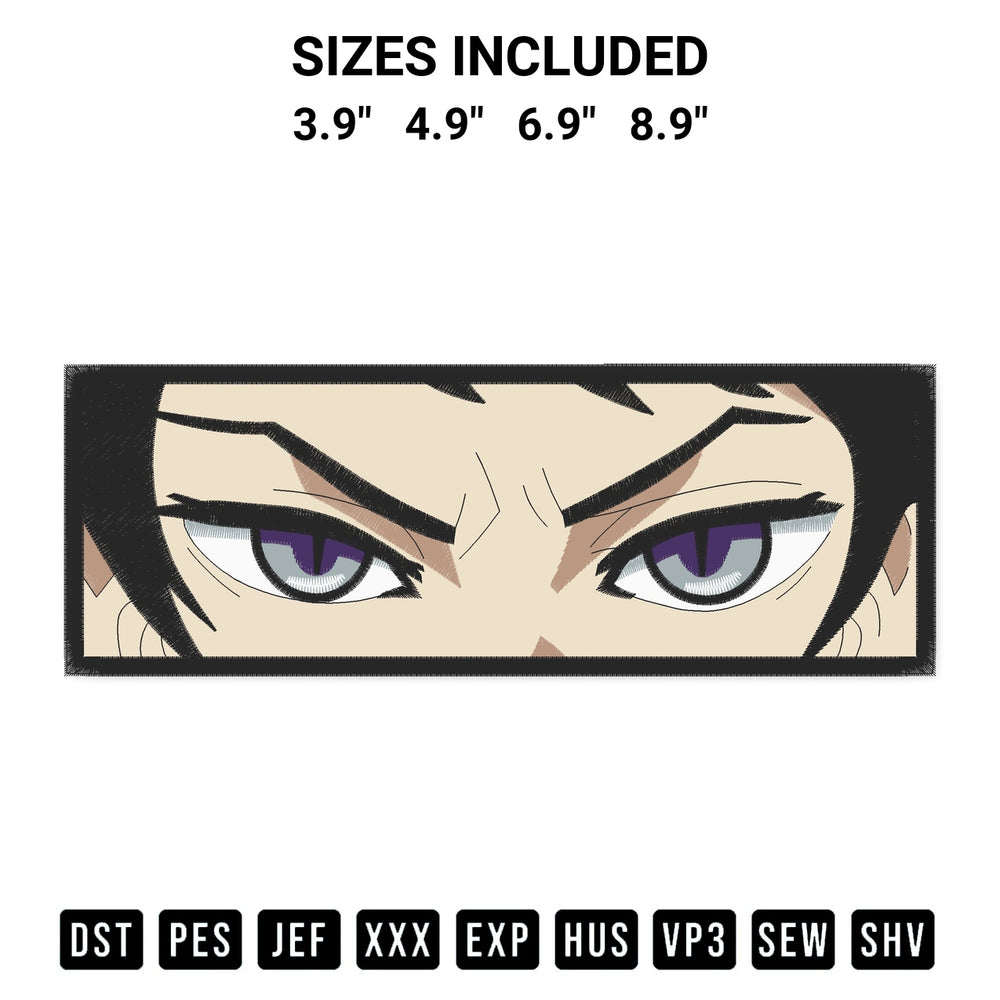 Get the Yushiro Demon Slayer Embroidery Design embroidery design for your custom crafts! Premium digitized files available for instant download at Designspacks.com. Available sizes: 3.9", 4.9", 6.9", 8.9".
