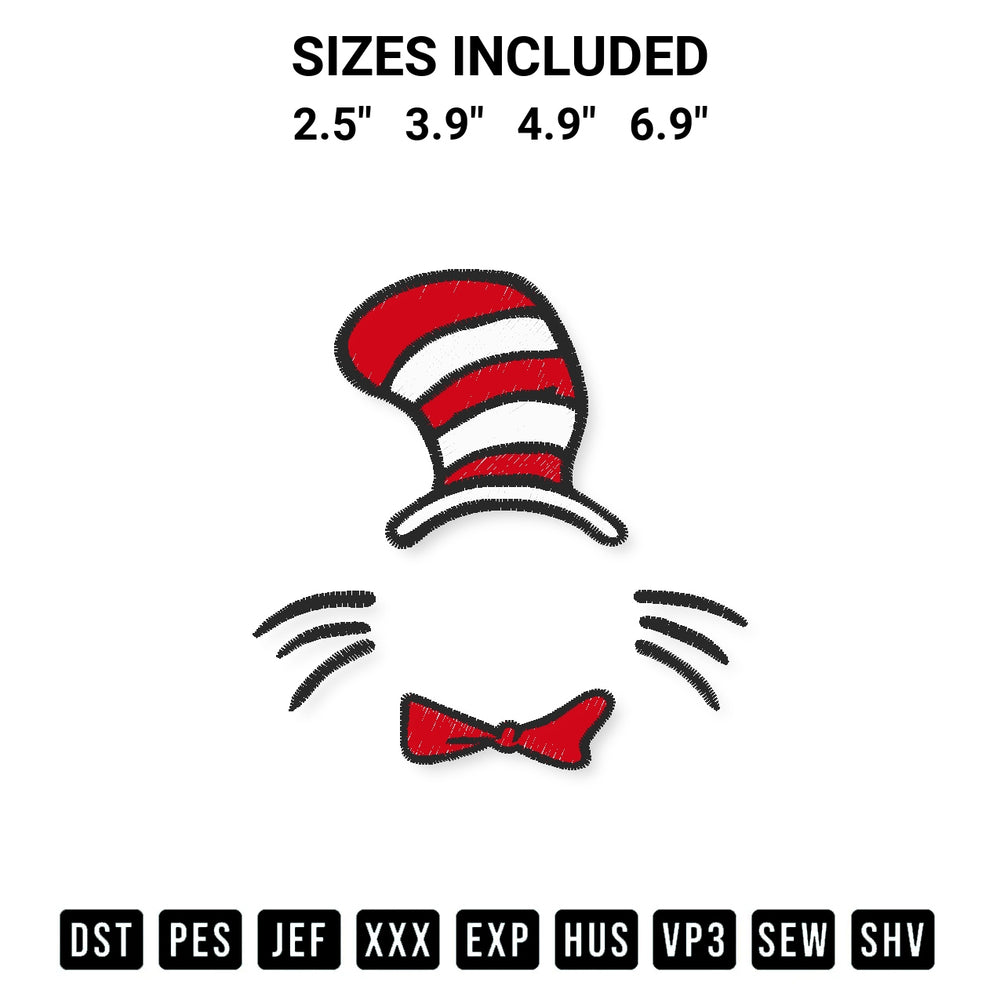 Download the Dr Seuss Your Name Embroidery Design machine embroidery design exclusively at Designspacks.com. Premium digitized pattern for apparel and DIY crafts. Available sizes: 2.5", 3.9", 4.9", 6.9".