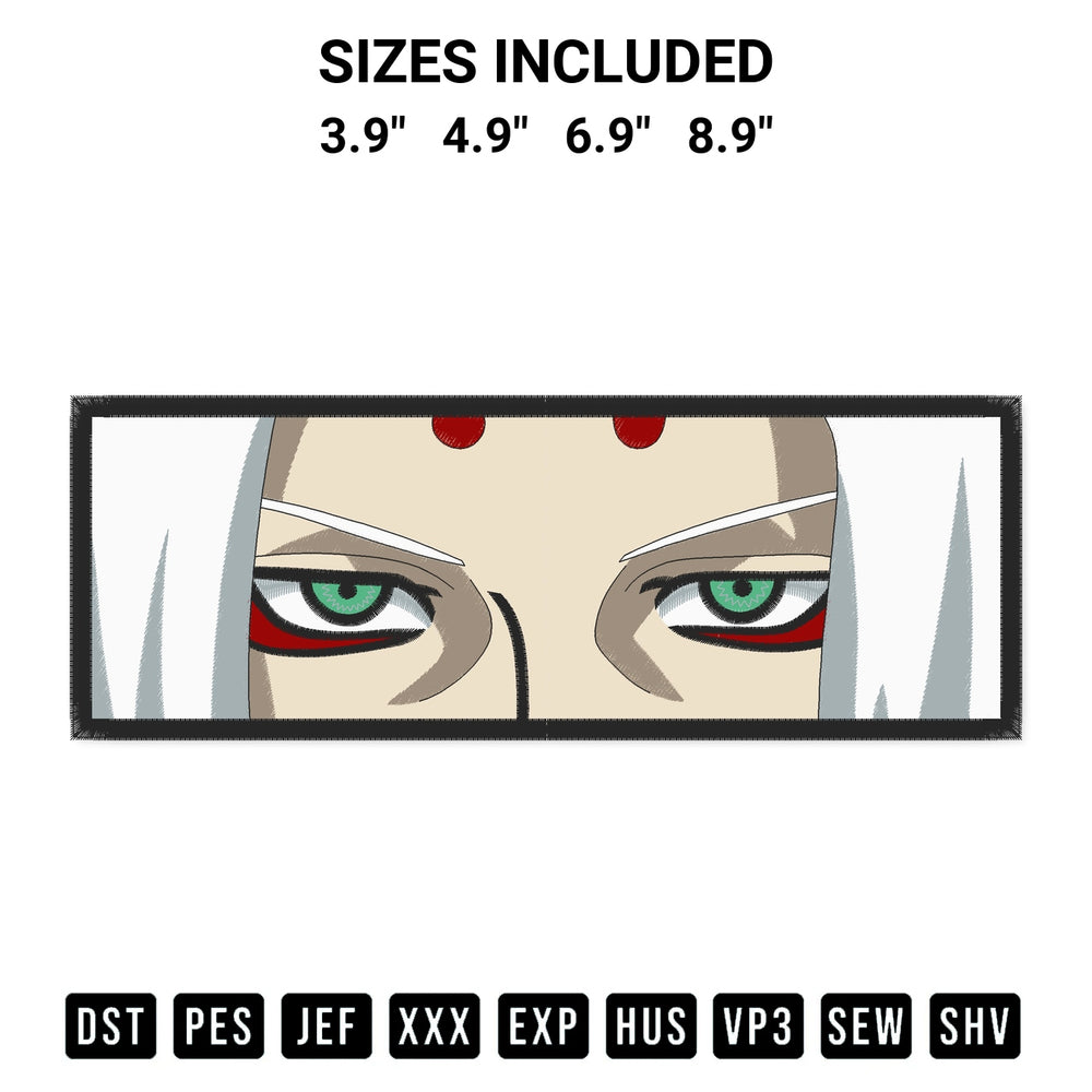 Looking for the perfect pattern? Download the Kimimaro Naruto Embroidery Design embroidery design today at Designspacks.com. Crisp, clean stitching guaranteed. Available sizes: 3.9", 4.9", 6.9", 8.9".