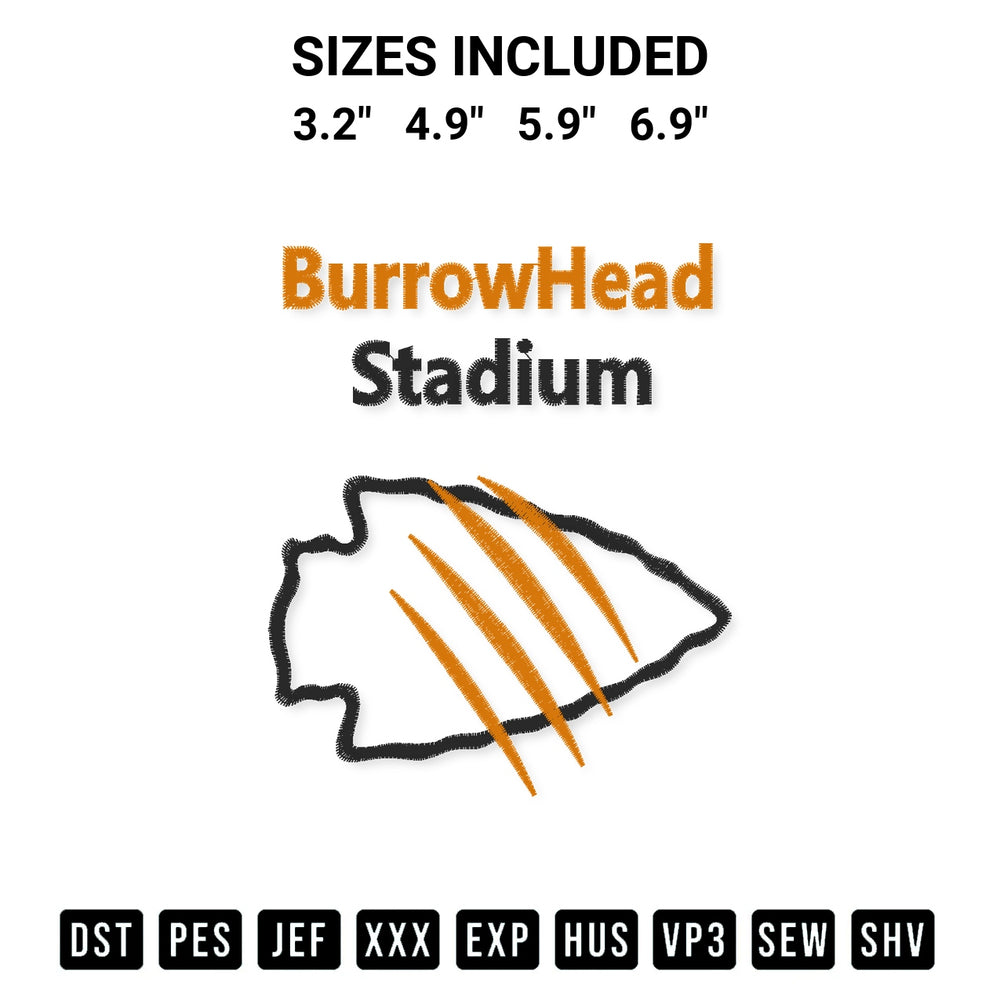 Elevate your next project with our Joe Burrow Burrowhead Stadium Joe Burrow Nfl Football 2023 Embroidery Design embroidery file. Shop high-quality digital patterns instantly at Designspacks.com. Available sizes: 3.2", 4.9", 5.9", 6.9".