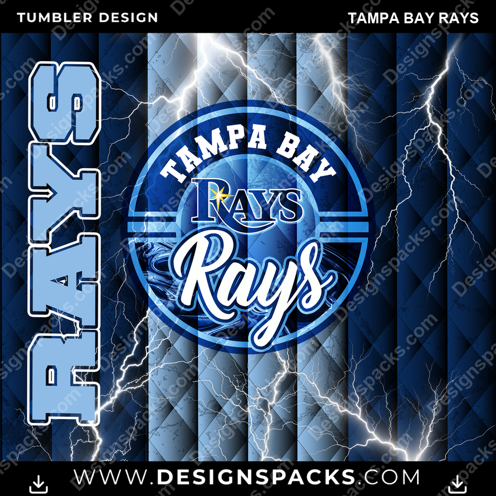 Baseballfeld Tampa Bay Rays Becher Digitale Hülle Design