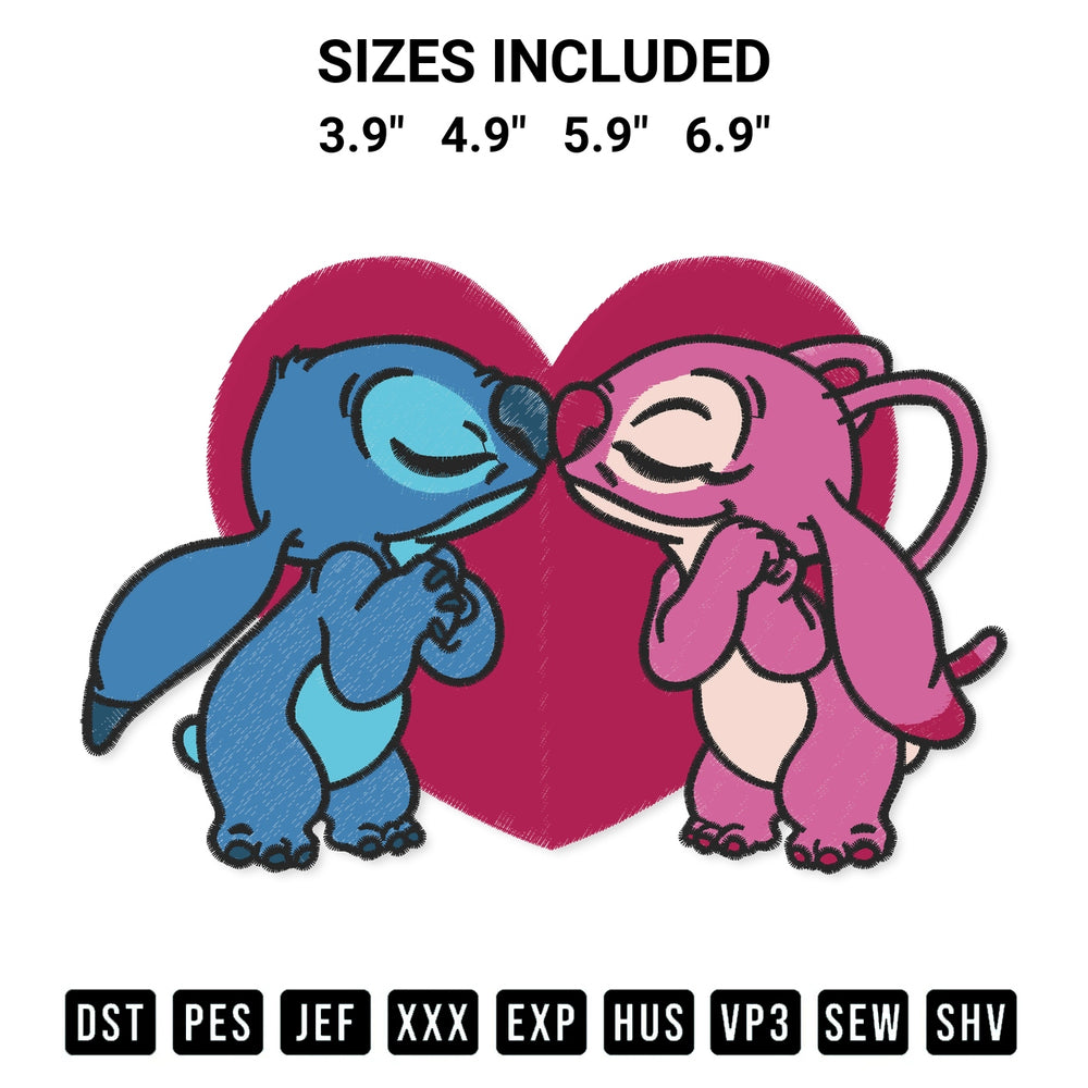 Download the Lilo And Stitch Embroidery Design machine embroidery design exclusively at Designspacks.com. Premium digitized pattern for apparel and DIY crafts. Available sizes: 3.9", 4.9", 5.9", 6.9".