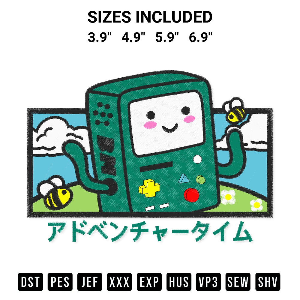 Download the Bmo Embroidery Design machine embroidery design exclusively at Designspacks.com. Premium digitized pattern for apparel and DIY crafts. Available sizes: 3.9", 4.9", 5.9", 6.9".