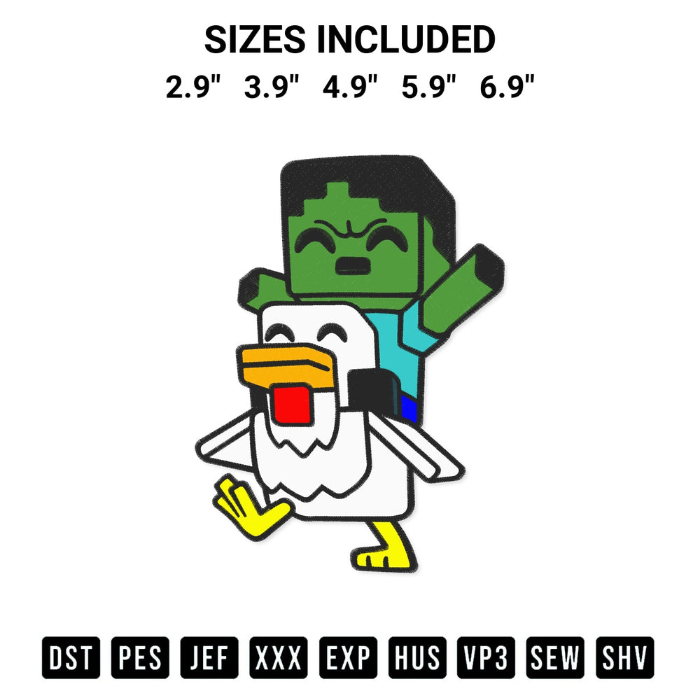 Discover the perfect addition to your crafting collection: Vintage Jockey Chicken 2025 Embroidery Design embroidery file. Instantly available at Designspacks.com. Available sizes: 2.9", 3.9", 4.9", 5.9", 6.9".