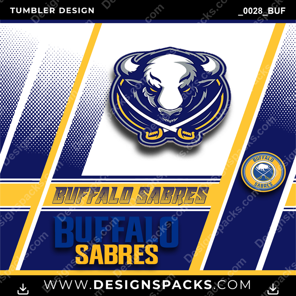 Ice Hockey Sports _0028_BUF Tumbler Digital Wrap Design