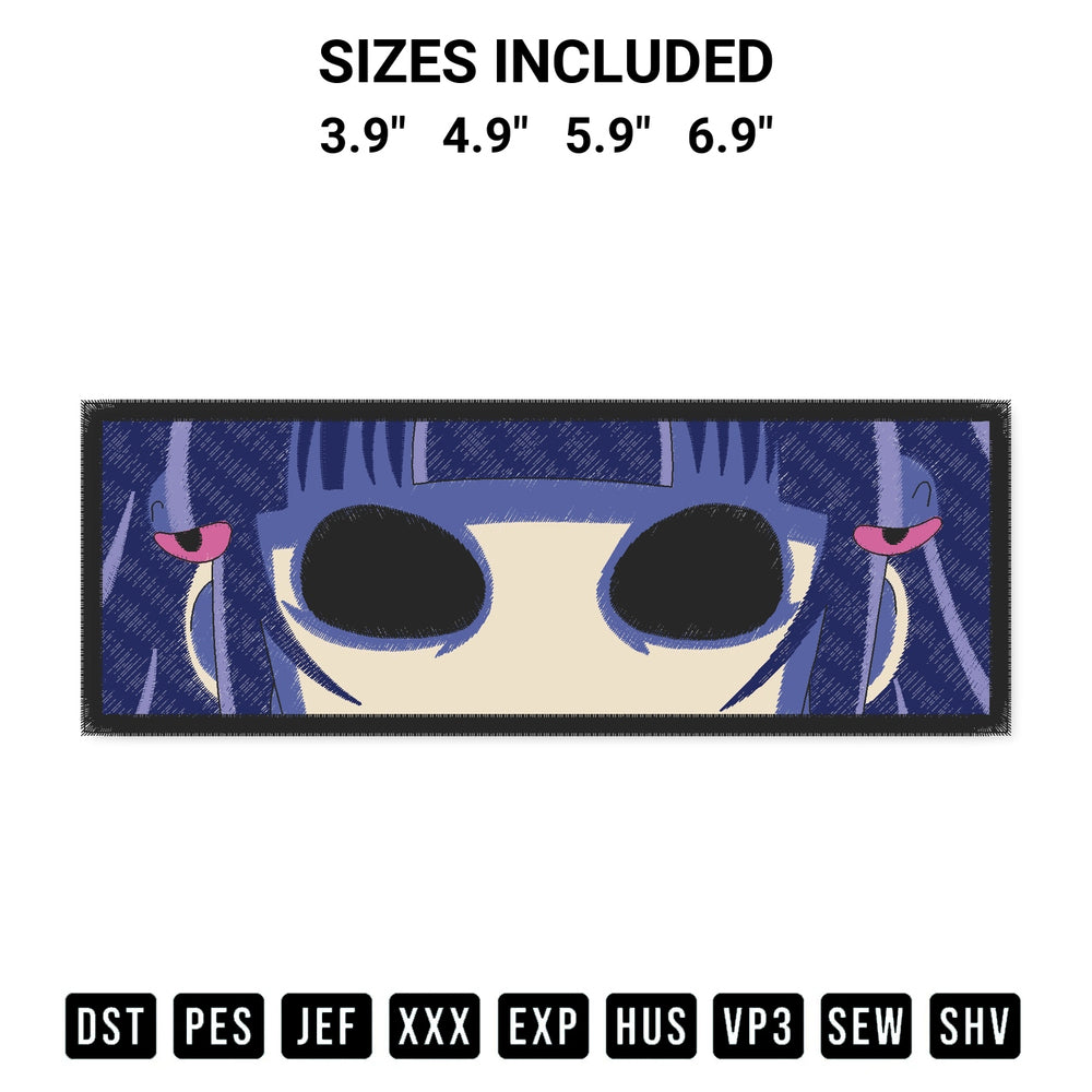Create amazing crafts with the Nanika Anime Embroidery Design embroidery file. High-quality digital download from Designspacks.com, perfect for beginners and pros. Available sizes: 3.9", 4.9", 5.9", 6.9".