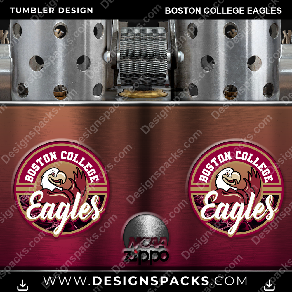 College Sport Zippo Lighter Boston College Eagles NCAA College Sport Tumbler Digital Wrap Design Download