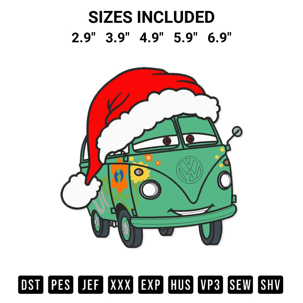 Looking for the perfect pattern? Download the Fillmore Cars Christmas Embroidery Design embroidery design today at Designspacks.com. Crisp, clean stitching guaranteed. Available sizes: 2.9", 3.9", 4.9", 5.9", 6.9".