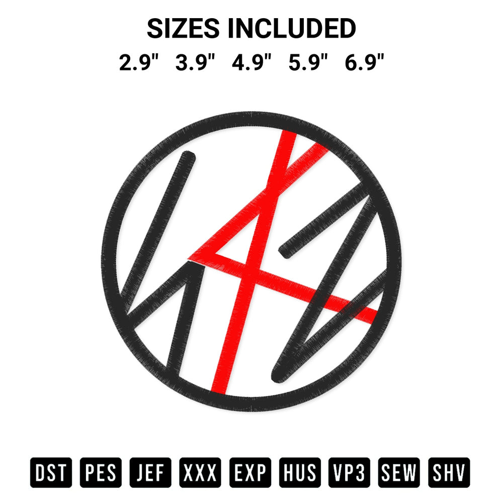 Get the Stray Kids Embroidery Design embroidery design for your custom crafts! Premium digitized files available for instant download at Designspacks.com. Available sizes: 2.9", 3.9", 4.9", 5.9", 6.9".