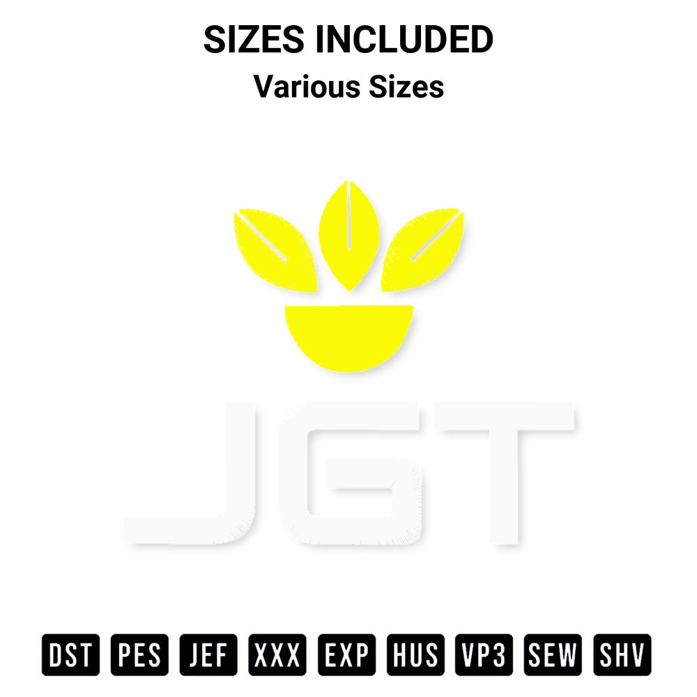 Get the Jgt Garden Embroidery Design embroidery design for your custom crafts! Premium digitized files available for instant download at Designspacks.com. Available sizes: Various Sizes.