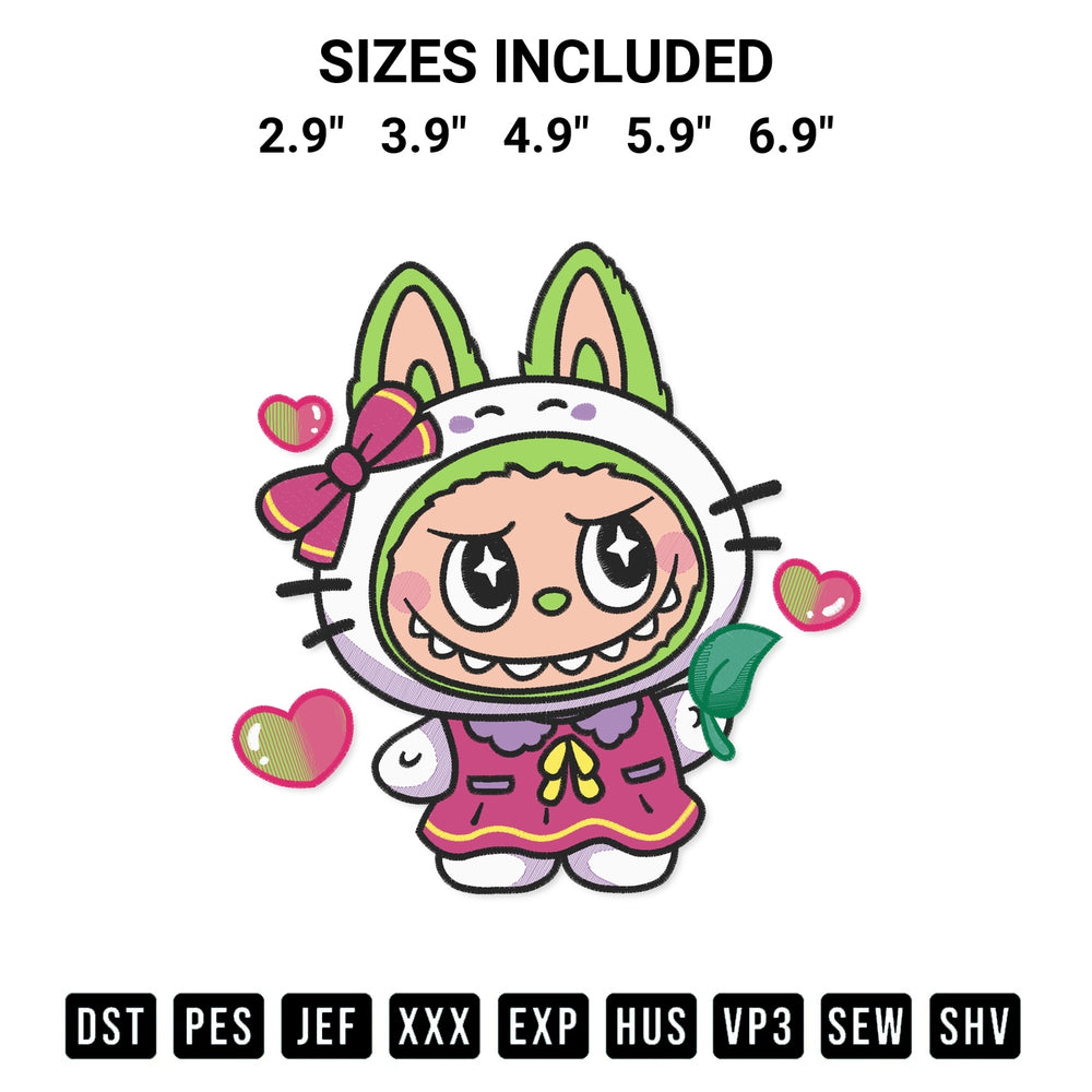 Download the Gardener Labubu Embroidery Design machine embroidery design exclusively at Designspacks.com. Premium digitized pattern for apparel and DIY crafts. Available sizes: 2.9", 3.9", 4.9", 5.9", 6.9".