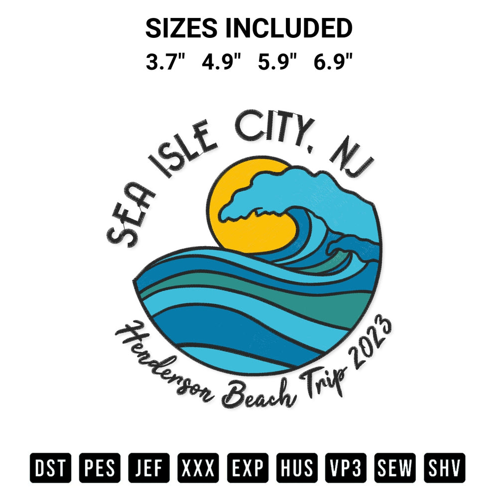 Create amazing crafts with the Summer Camp Group Embroidery Design embroidery file. High-quality digital download from Designspacks.com, perfect for beginners and pros. Available sizes: 3.7", 4.9", 5.9", 6.9".