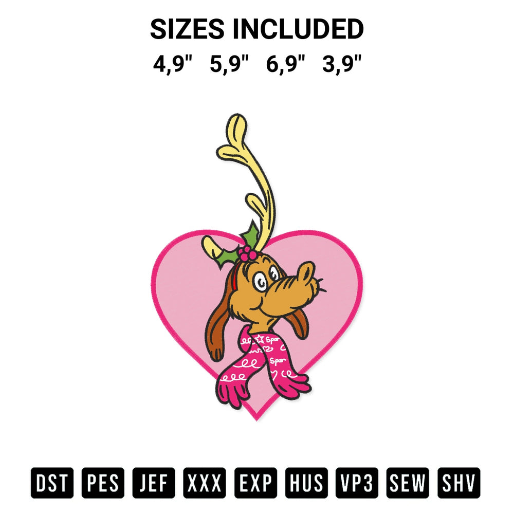 Elevate your next project with our Max The Dog Dr Seuss Embroidery Design embroidery file. Shop high-quality digital patterns instantly at Designspacks.com. Available sizes: 4,9", 5,9", 6,9", 3,9".