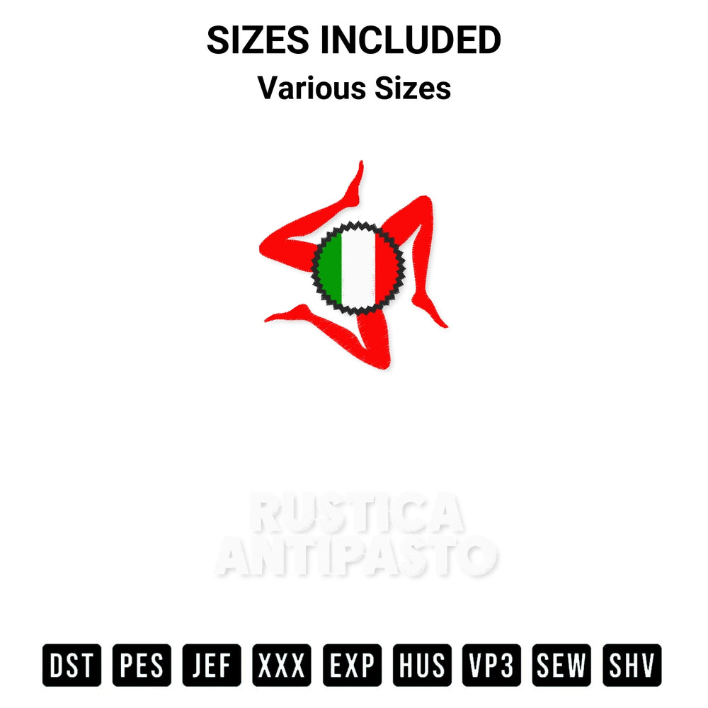 Get the Rustica Antipasto Embroidery Design embroidery design for your custom crafts! Premium digitized files available for instant download at Designspacks.com. Available sizes: Various Sizes.