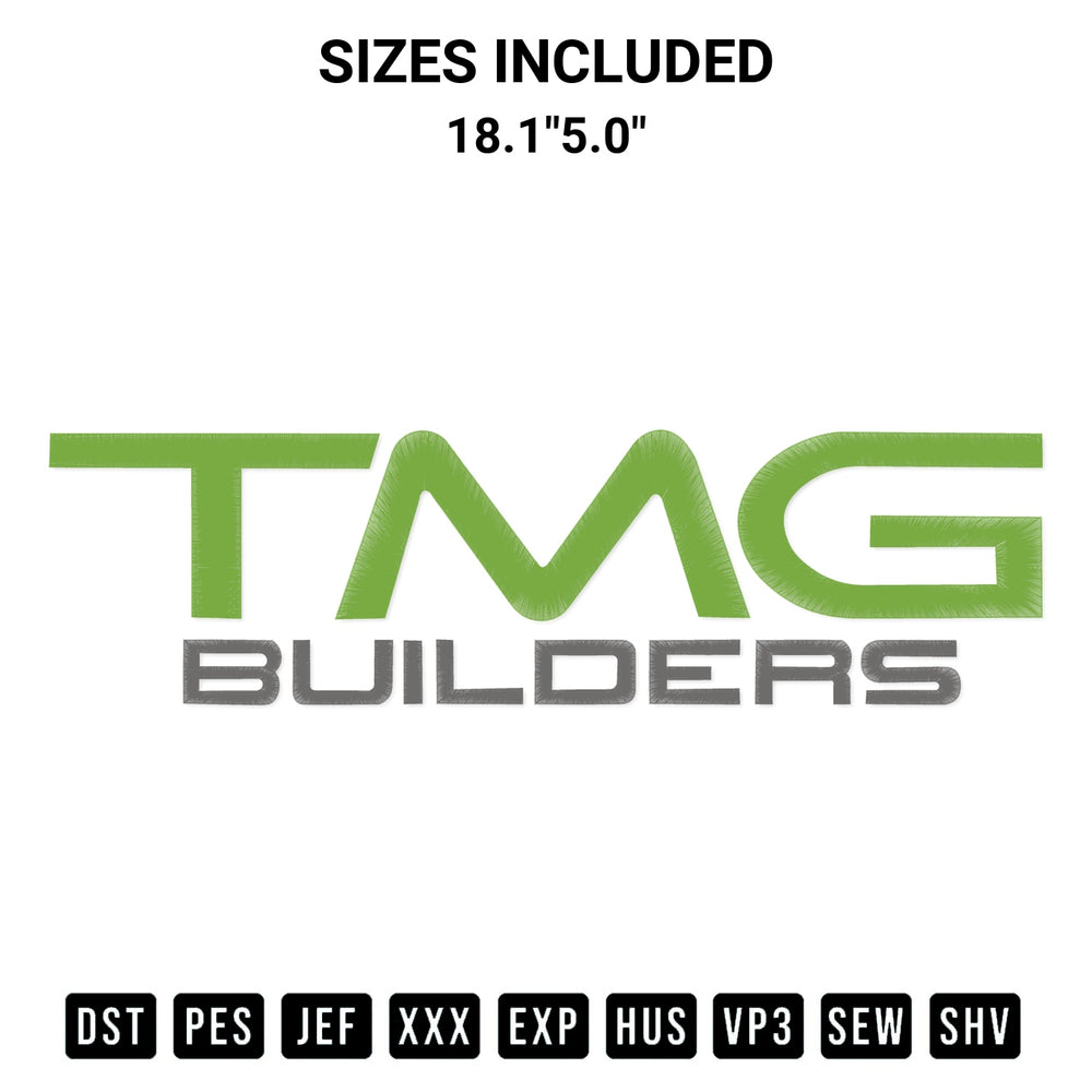Elevate your next project with our Tng Builders Embroidery Design embroidery file. Shop high-quality digital patterns instantly at Designspacks.com. Available sizes: 18.1"5.0".