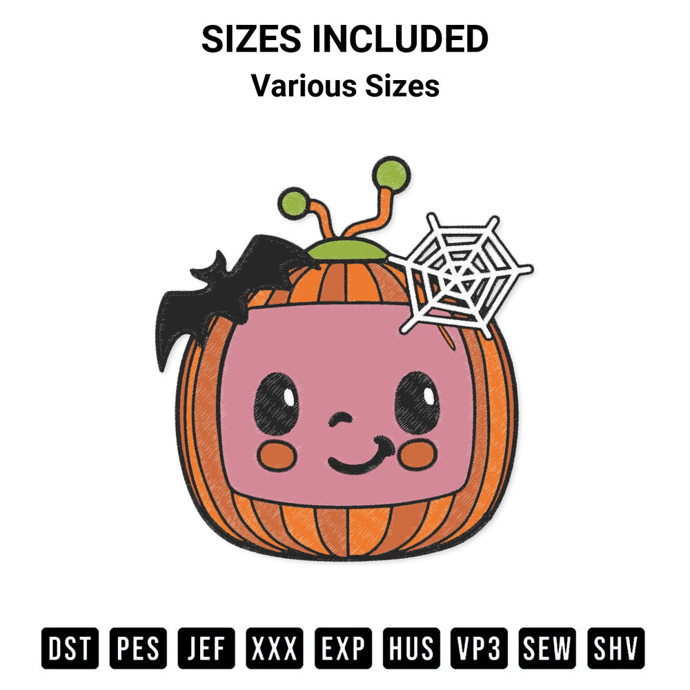 Download the Cocomelon Halloween Embroidery Design machine embroidery design exclusively at Designspacks.com. Premium digitized pattern for apparel and DIY crafts. Available sizes: Various Sizes.