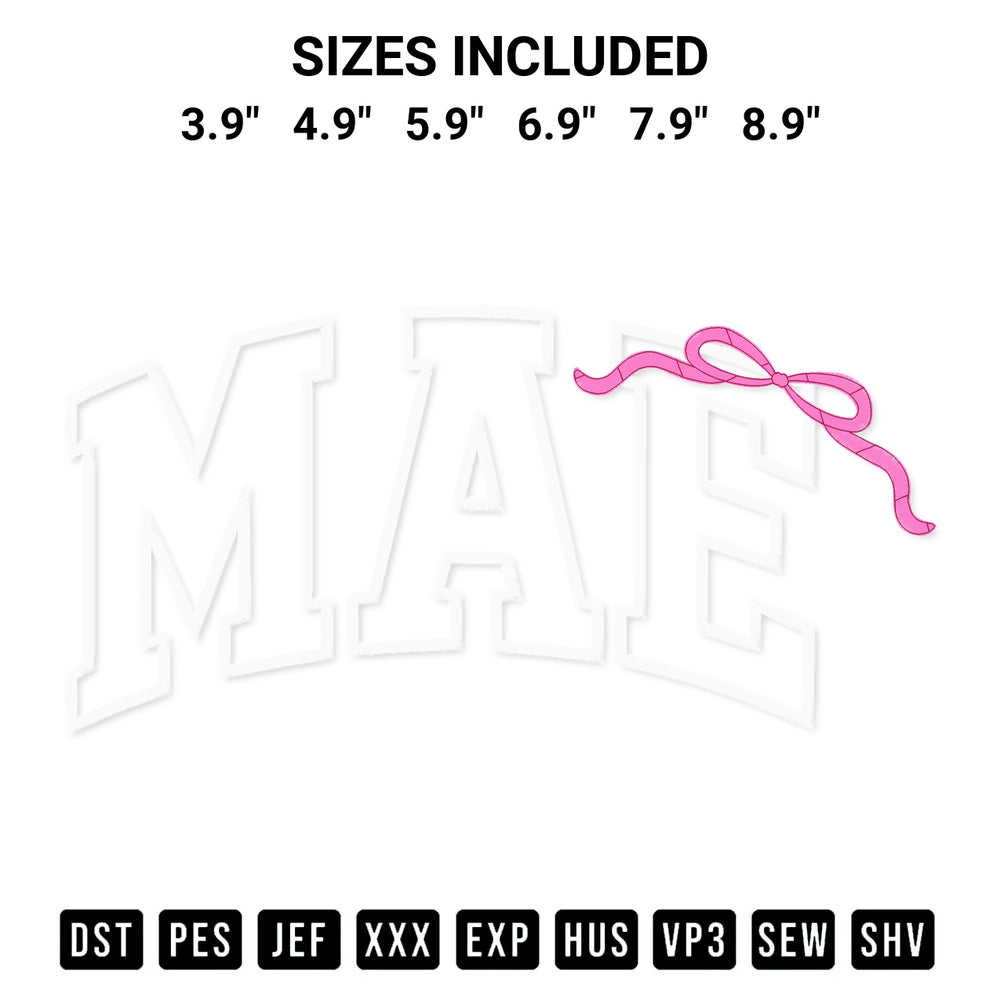 Looking for the perfect pattern? Download the Mae Applique Embroidery Design embroidery design today at Designspacks.com. Crisp, clean stitching guaranteed. Available sizes: 3.9", 4.9", 5.9", 6.9", 7.9", 8.9".