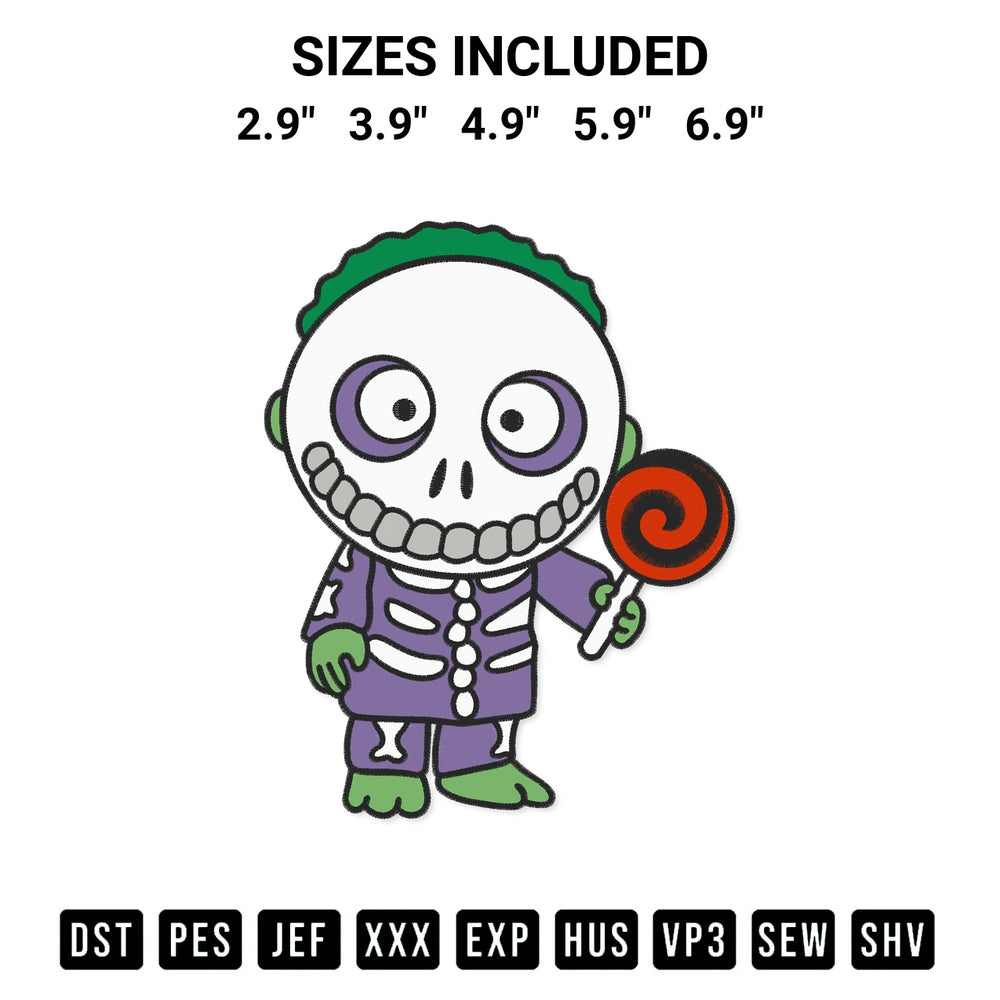 Elevate your next project with our Barrel Nightmare Before Christmas Embroidery Design embroidery file. Shop high-quality digital patterns instantly at Designspacks.com. Available sizes: 2.9", 3.9", 4.9", 5.9", 6.9".