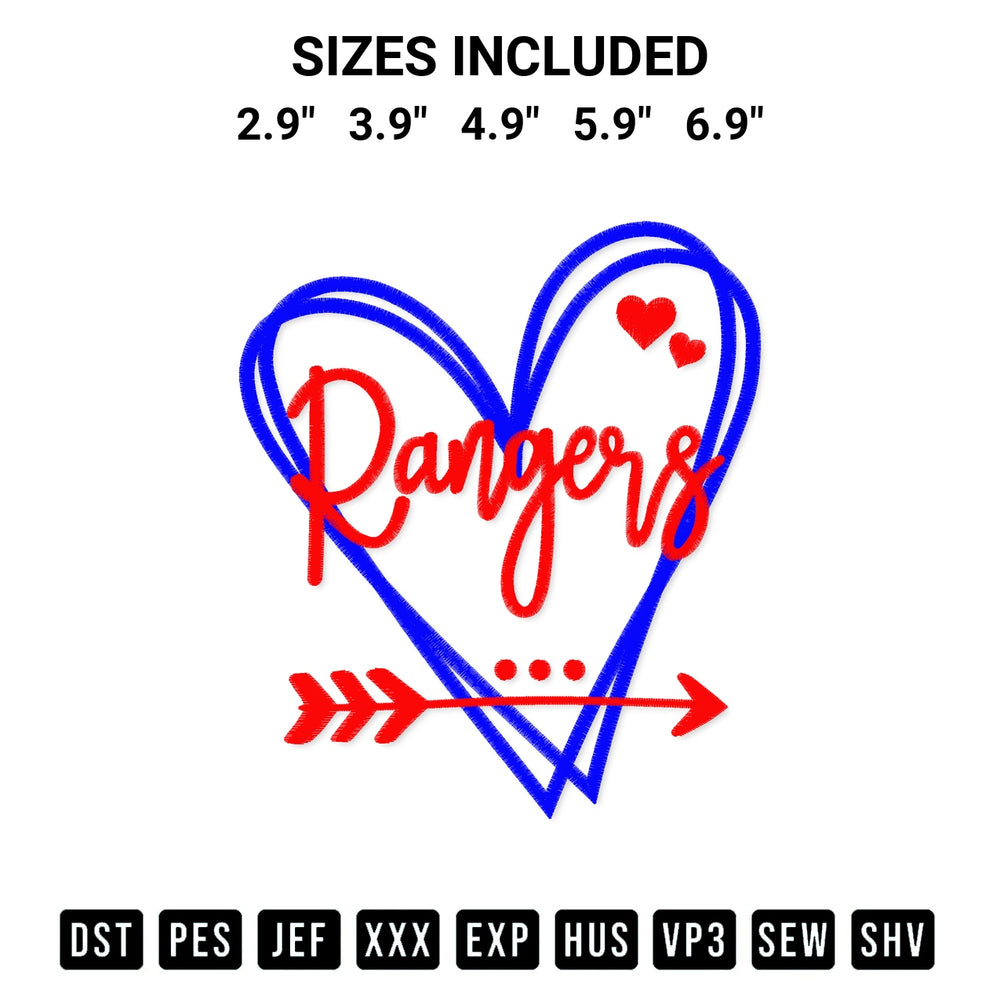 Download the New York Rangers Heart Embroidery Design machine embroidery design exclusively at Designspacks.com. Premium digitized pattern for apparel and DIY crafts. Available sizes: 2.9", 3.9", 4.9", 5.9", 6.9".