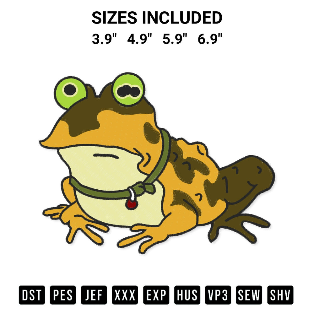 Create amazing crafts with the Futurama Hypnotoad Logo Futurama Animated Tv Series Trending Embroidery Design embroidery file. High-quality digital download from Designspacks.com, perfect for beginners and pros. Available sizes: 3.9", 4.9", 5.9", 6.9".