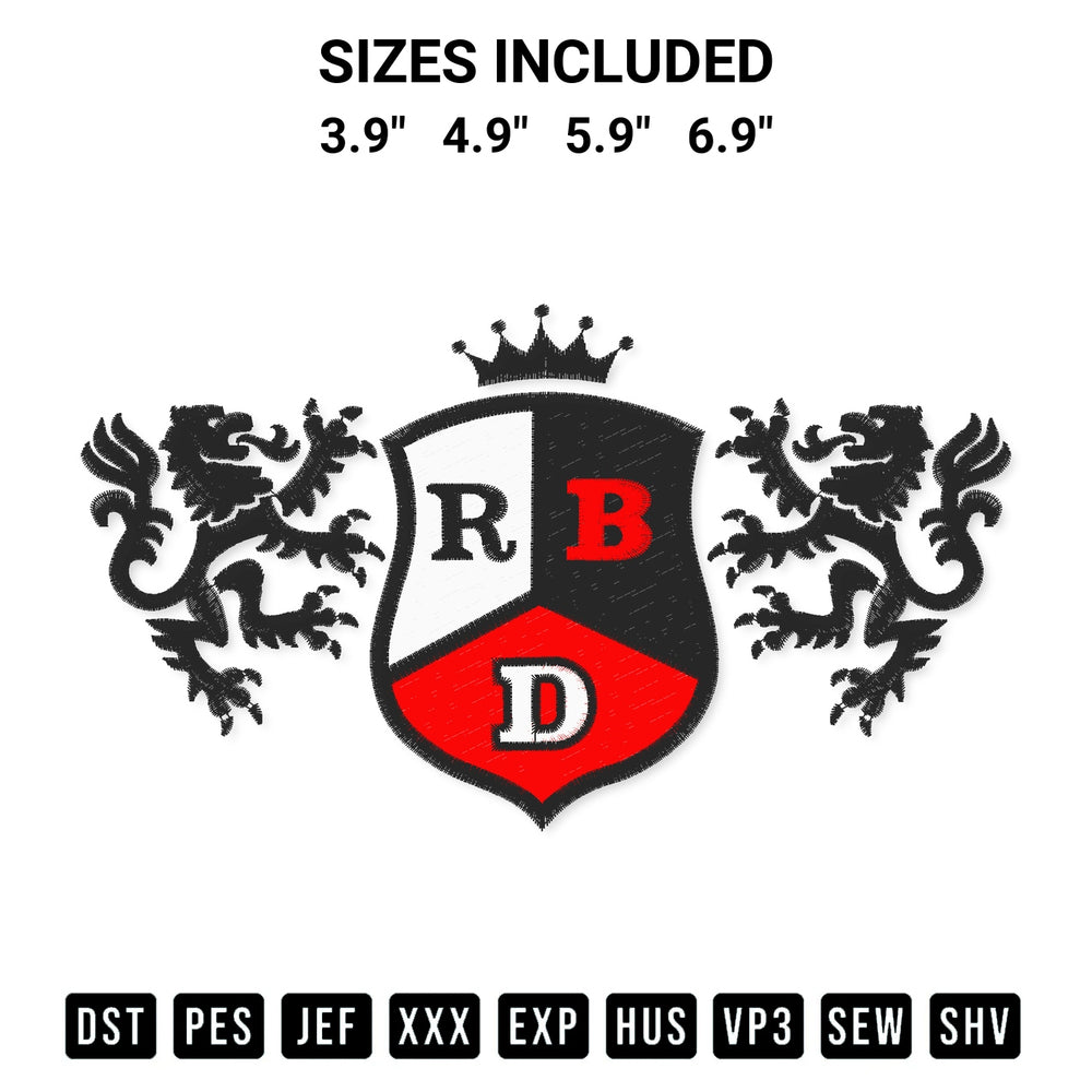 Elevate your next project with our Rbd Rebelde Logo Embroidery Design embroidery file. Shop high-quality digital patterns instantly at Designspacks.com. Available sizes: 3.9", 4.9", 5.9", 6.9".