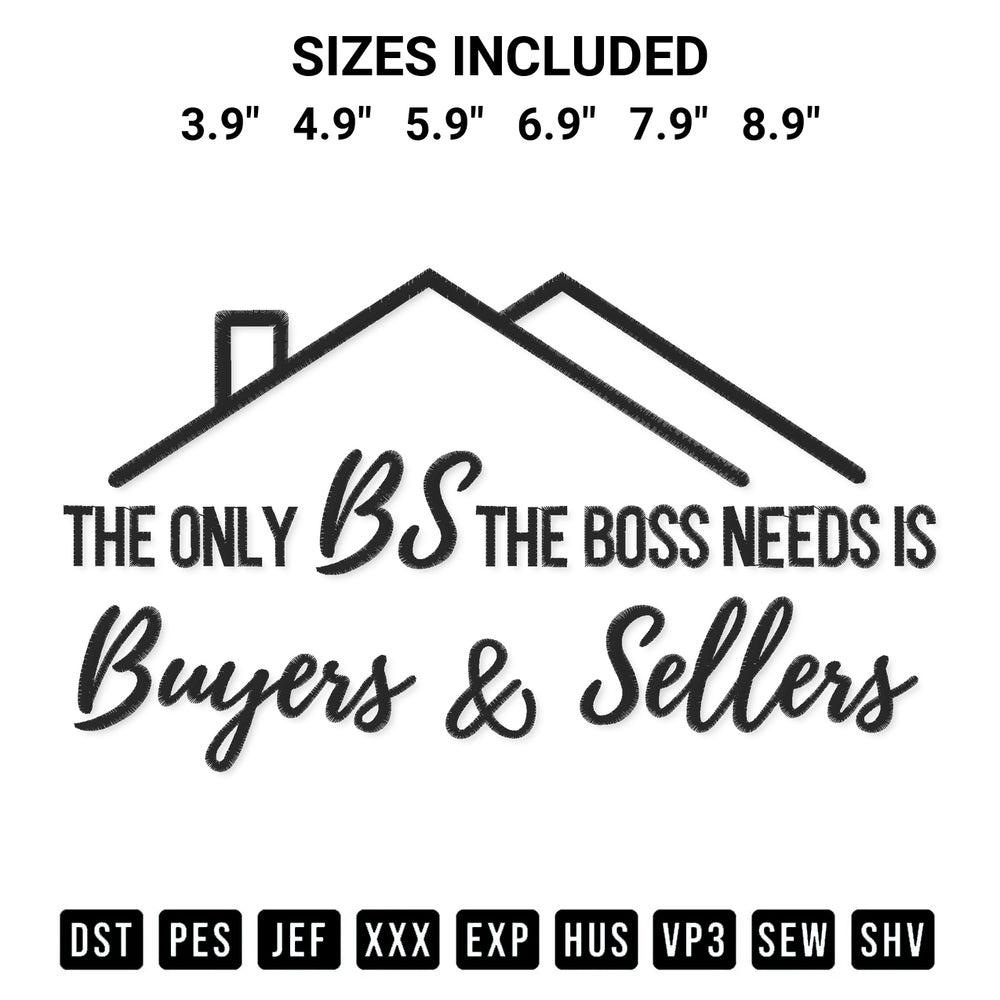 Shop the The Only Bs I Need Is Byers And Seller Embroidery Design machine embroidery pattern at Designspacks.com. Beautifully digitized for flawless stitching on any fabric. Available sizes: 3.9", 4.9", 5.9", 6.9", 7.9", 8.9".