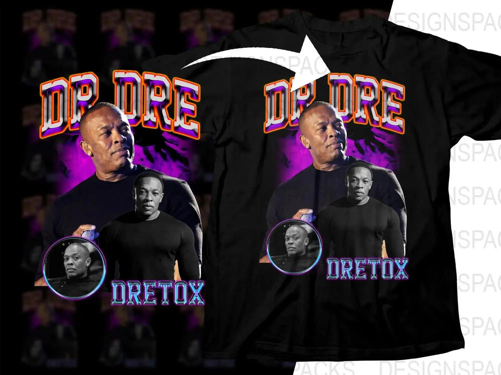 Dr. Dre Detox Themed Graphic Design Png Digital Download